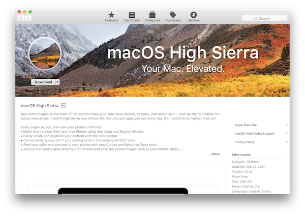 Download Macos Sierra Install Without App Store